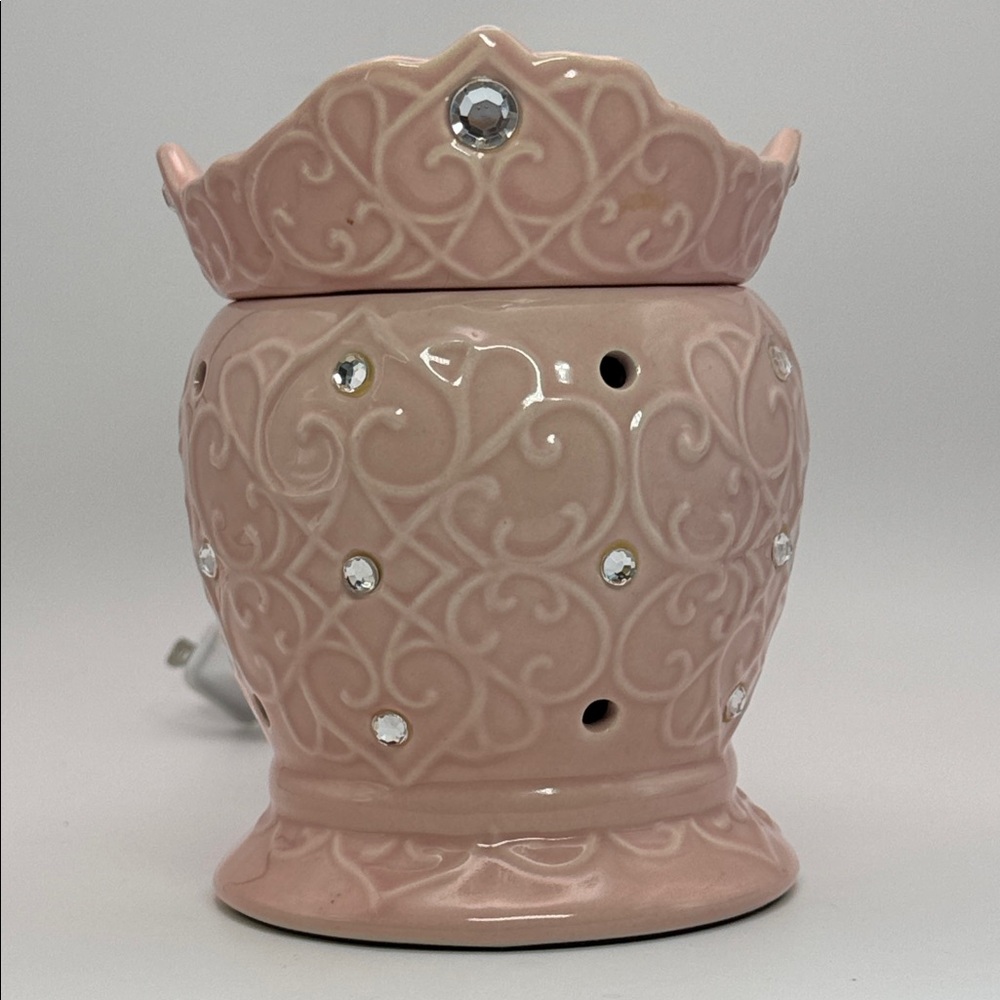 Retired! HTF Princess Pink Tiara Scentsy Warmer